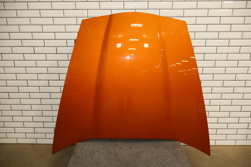 2005-2013 Chevrolet Corvette C6 Hood Panel OEM 25805421 Atomic Orange 83