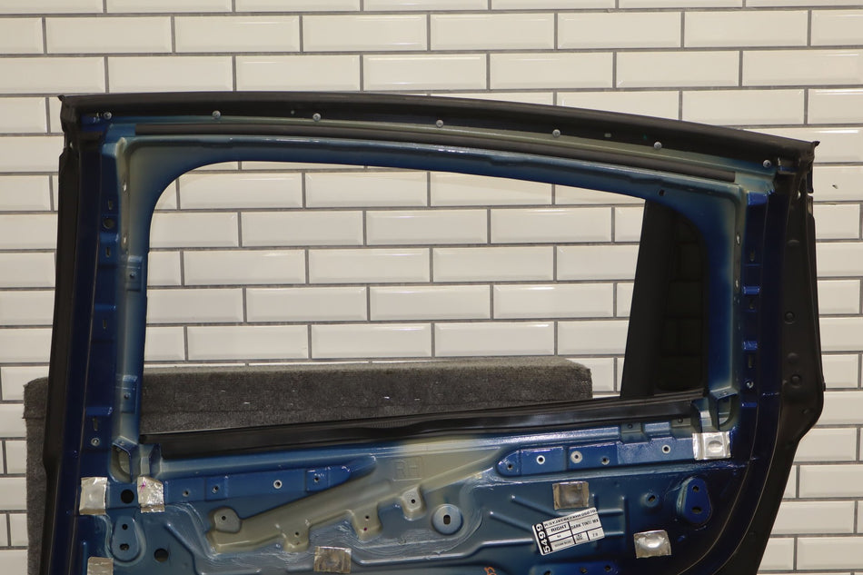 2016-2024 Tesla Model X Rear Right Falcon Door Panel Blue PPSB