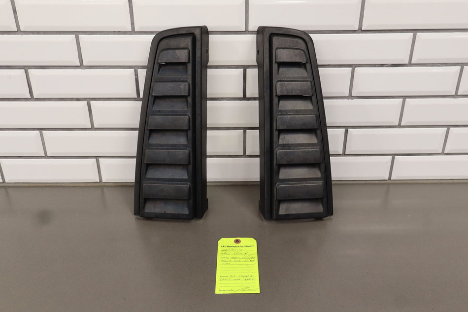 03-09 Hummer H2 Pair of Rear Tail Light Upper Trim Panel Moldings *Repaired*