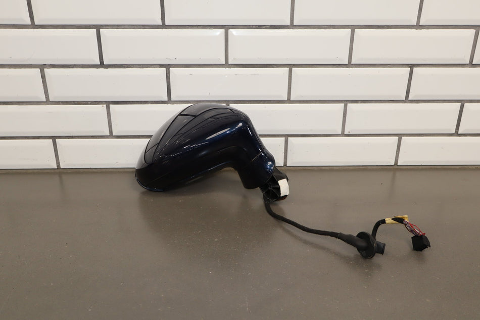 2010 Porsche Panamera Right Door Mirror Dark Blue Metallic N4