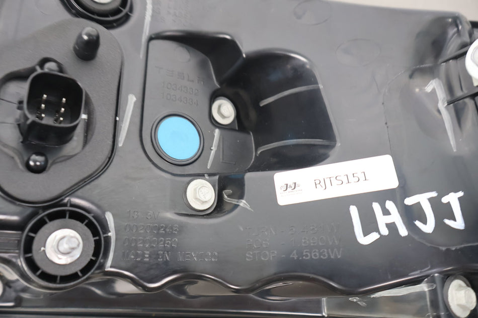2018 Tesla X- Left Tail Light