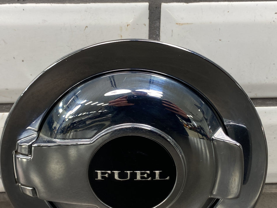 2008-2014 Dodge Challenger Fuel Filler Gas Door Lid OEM Chrome