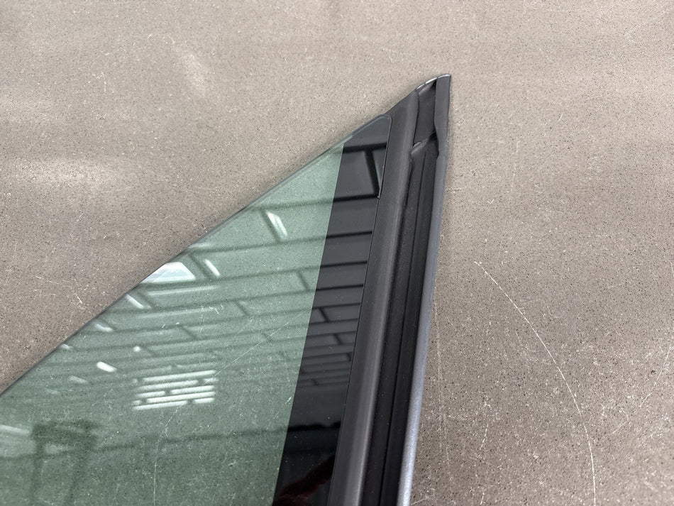 16-23 OEM Tesla Model X Front Left Driver Side Quarter Door Window Glass