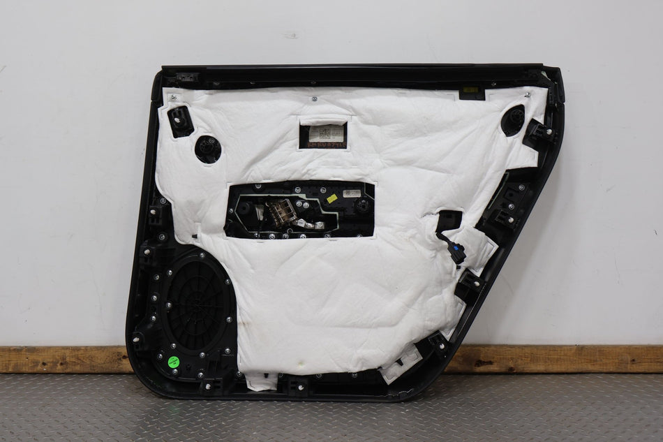 2022 Rivian R1S Left Rear Door Panel Black