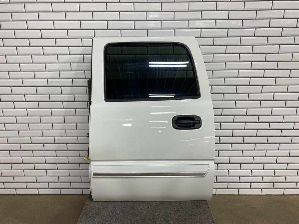 01-07 Chevy GMC Silverado Sierra Suburban GMT800 Crew Cab Left Rear Door 50U