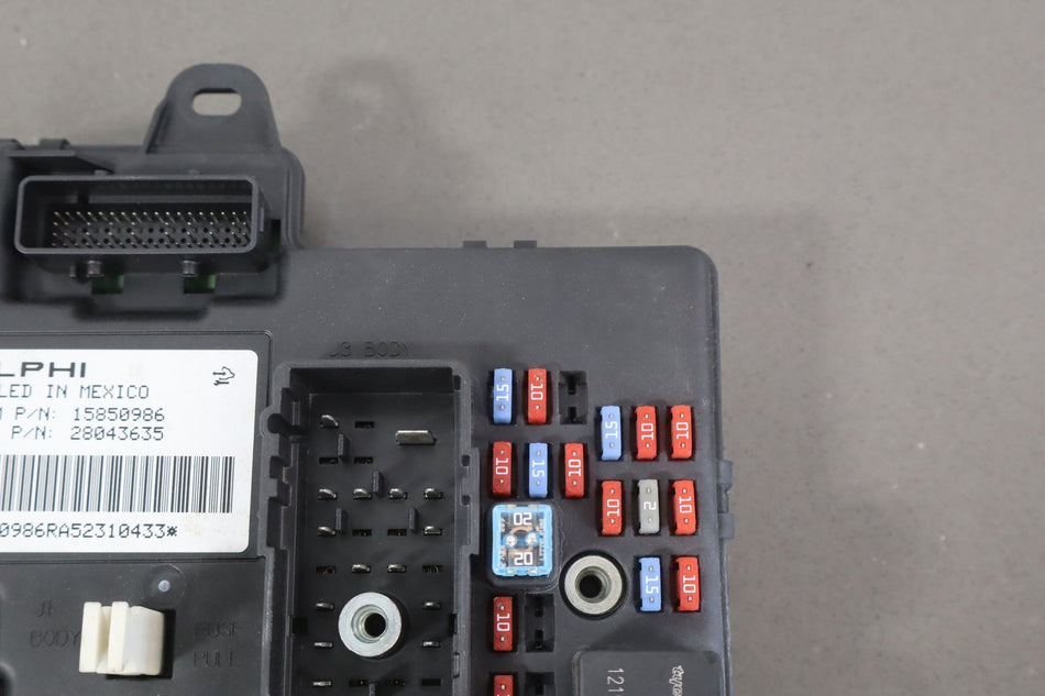 2006 Cadillac XLR- Chassis Control Module