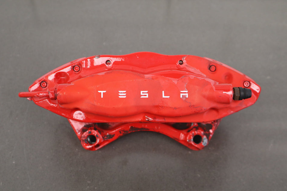 12-20 Tesla Model S/X Brembo Right Rear Brake Caliper Assembly OEM