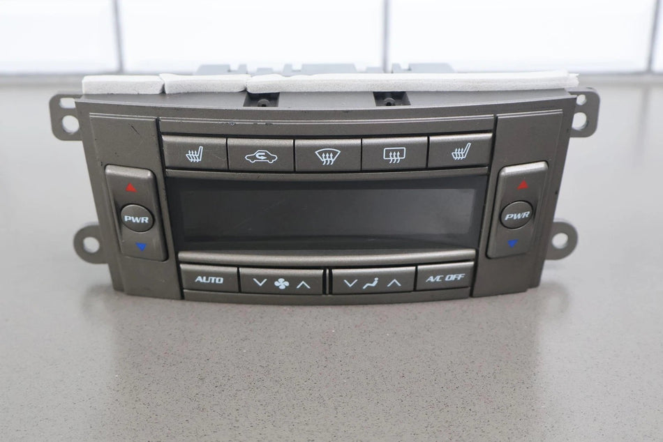 2005 Cadillac XLR- Heater/AC Controls