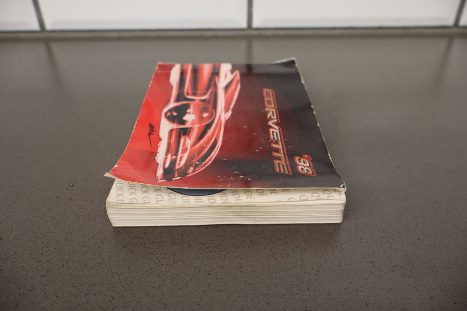1998 Chevrolet Corvette- Owners Manual