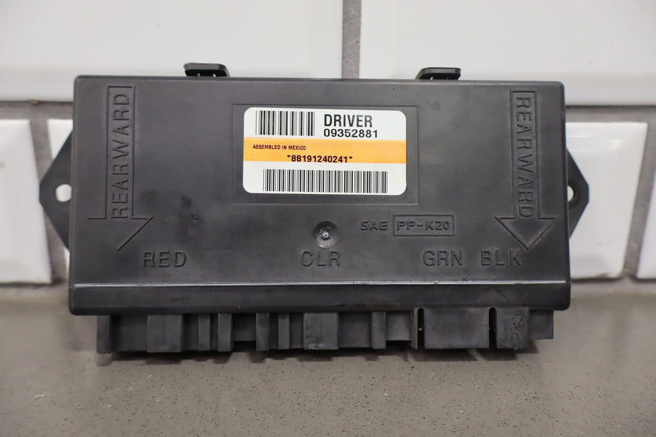 1999 Chevrolet Corvette- Chassis Control Module