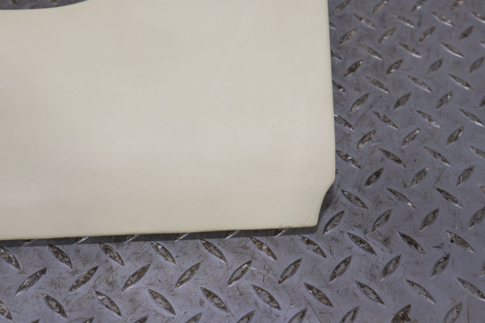 09 Aston Martin V8 Vantage Left LH Interior Knee Pad (Cream Truffle Leather)