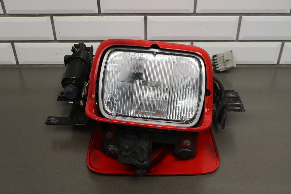 1990-1996 Chevrolet Corvette C4 Left Headlamp W/ Motor Torch Red 70