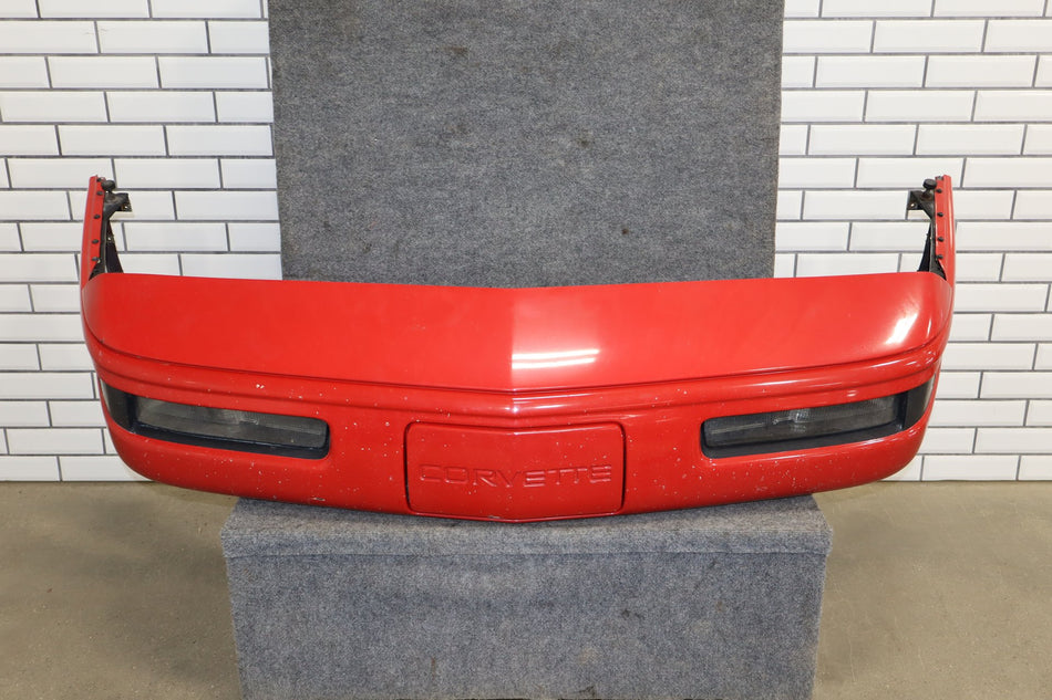 1991-1996 Chevrolet Corvette C4- Front Bumper W/ Lamps Bright Red 81