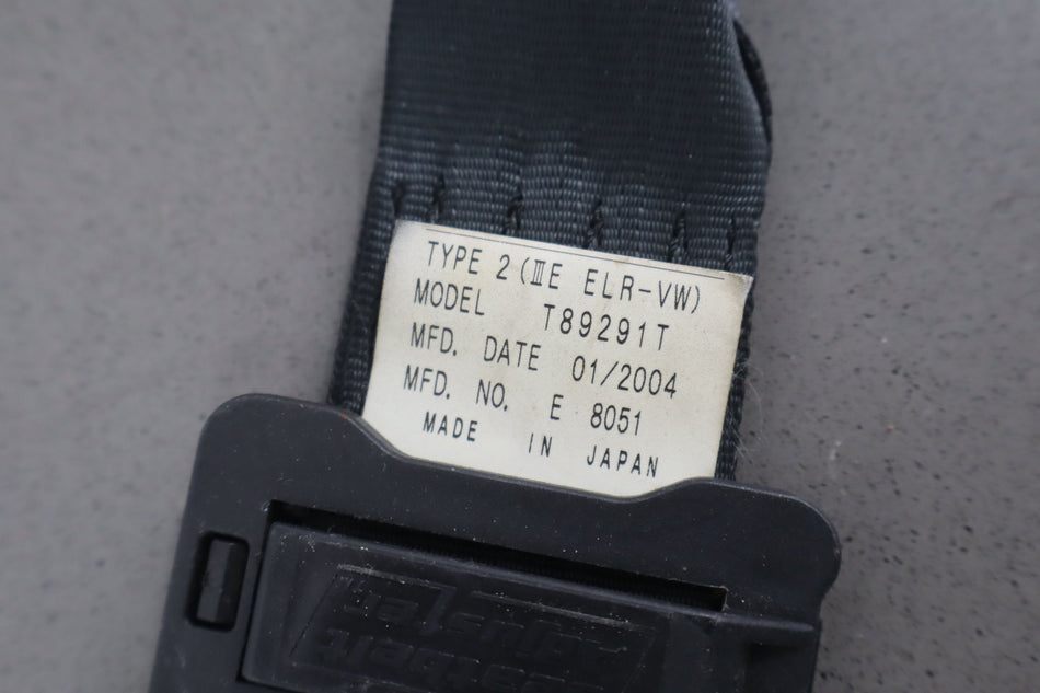 2004 Mazda MX-5 Miata- Front Seat Belt