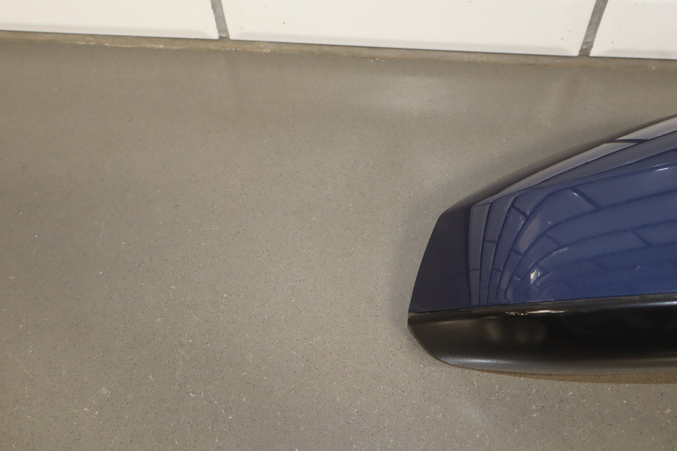 2022 Tesla Model S Right Door Mirror Deep Blue Metallic ppsb