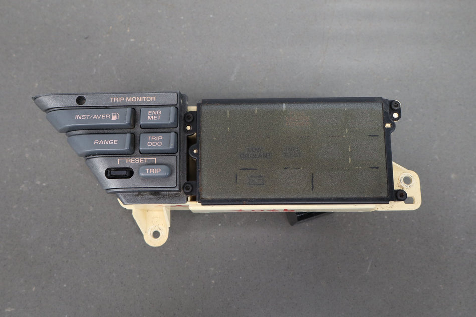 1991-1993 Chevrolet Corvette C4 - Dash Information Screen