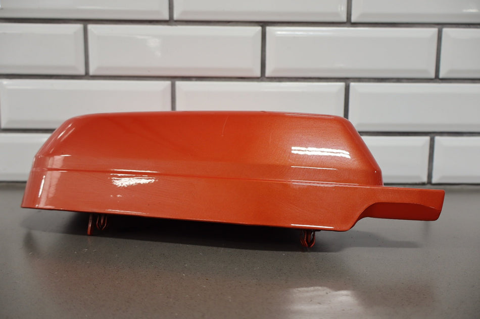2003-2009 Hummer H2- Driver Left Cowl Vent Panel Cap Inferno Orange 28
