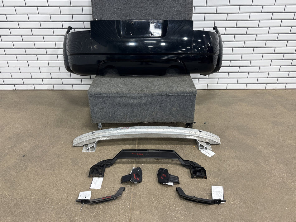 00-06 Audi TT Quattro Coupe 8N Rear Bumper Cover Assembly With Valance OEM Black