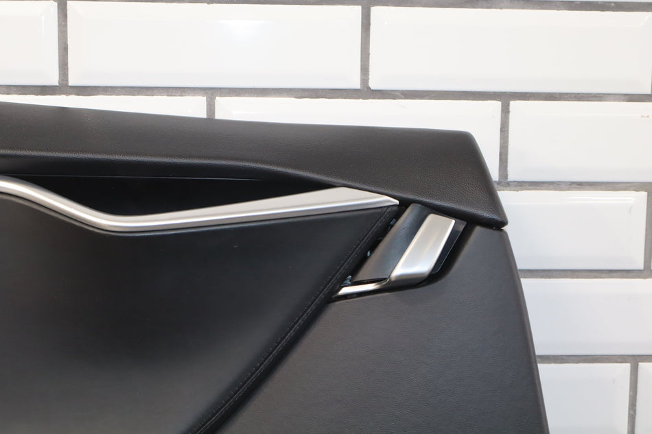 2013 Tesla Model S- Left Rear Door Trim Panel