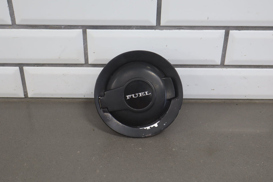 2008-2010 Dodge Challenger Fuel Filler Door Bright Silver PS2