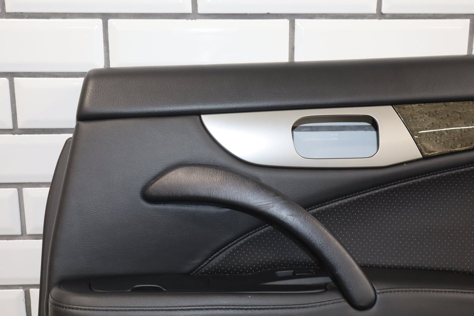 2004 Infiniti M45 Sport Right Rear Door Trim Panel Graphite G