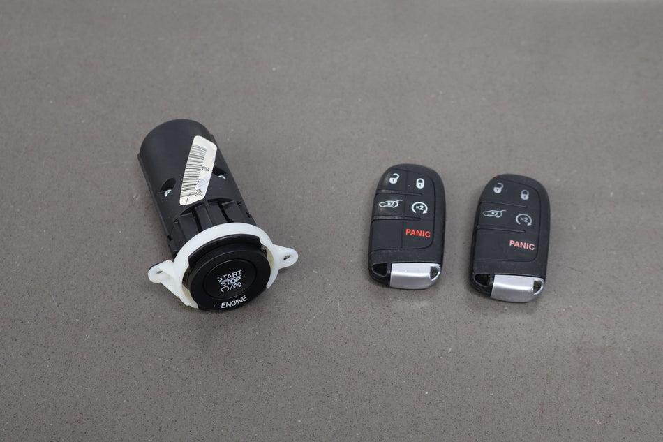14-16 Jeep Grand Cherokee Push Button Ignition Switch w Key