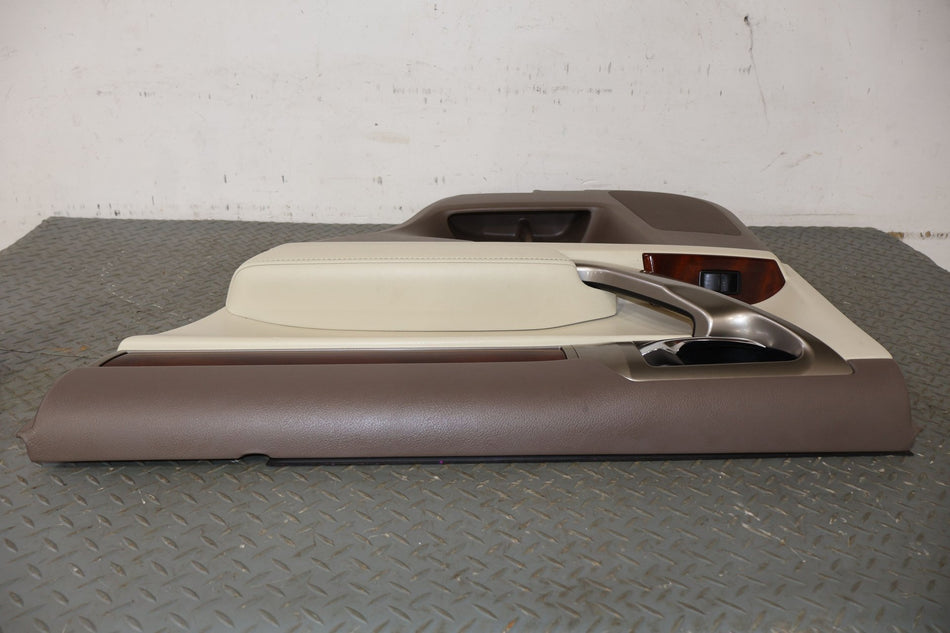 2013 Lexus GX460 Right Rear Door Trim Panel Cream LA00