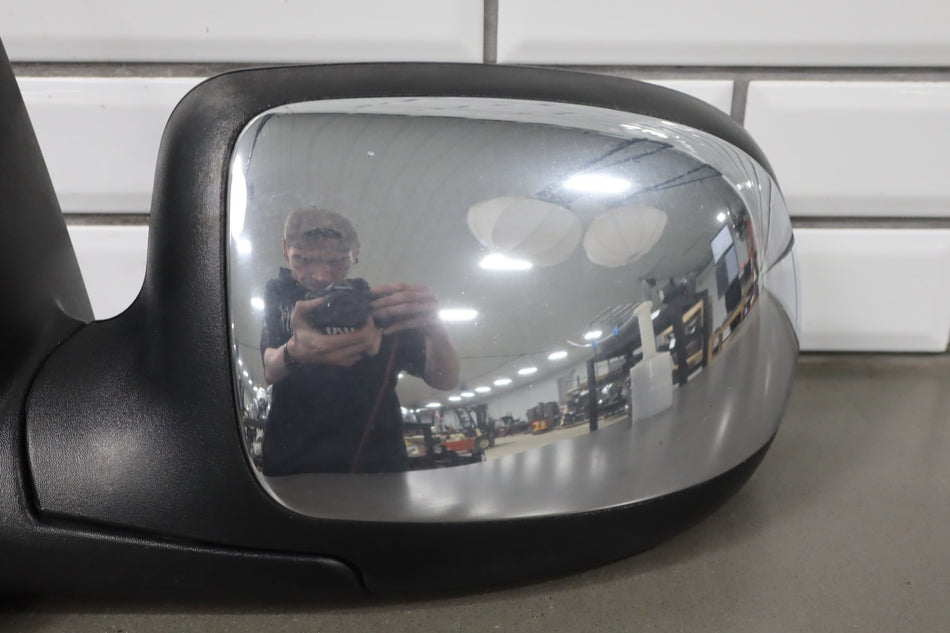 2002 Chevrolet Silverado 2500 Left Door Mirror Dark Carmine Red 51 15179829