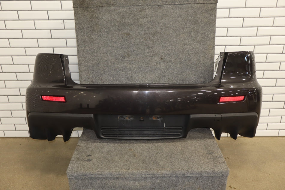 08-15 Mitsubishi EVO X Rear Bumper Cover Phantom Black U02 6410B308 OEM