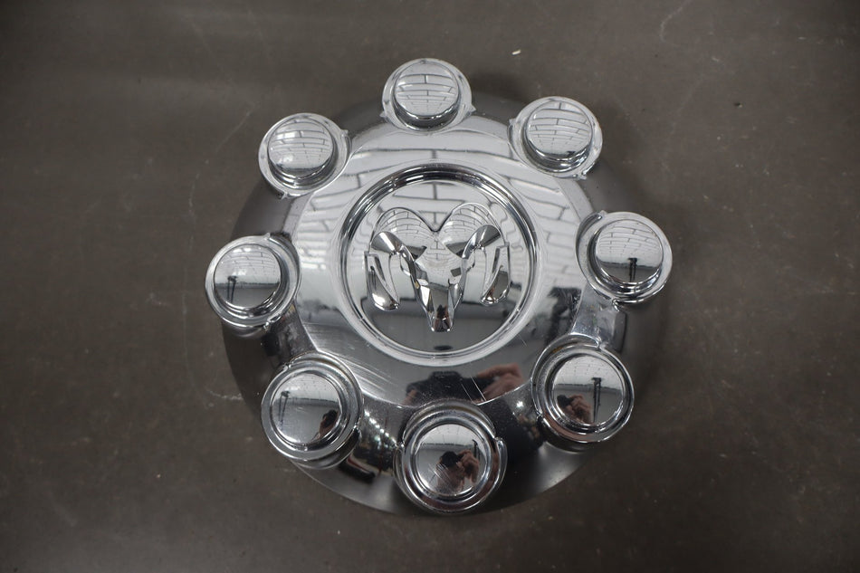 2005 Dodge Ram 2500 3500 Chrome 8 Lug Center Caps Pair