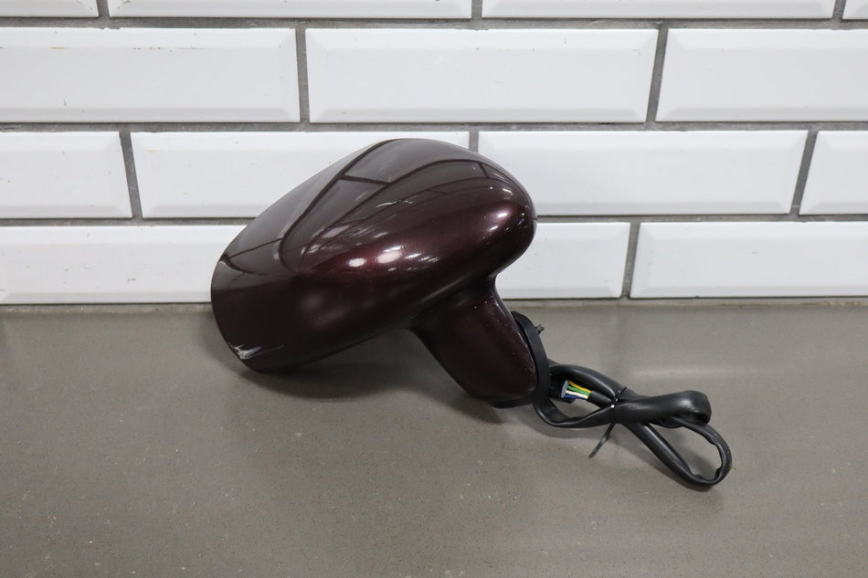 1993-1996 Cadillac Fleetwood Right Door Mirror Dark Cherry 77 1113758