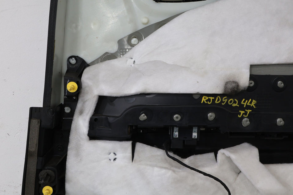 2018 Dodge Charger Left Rear Door Panel Black X9