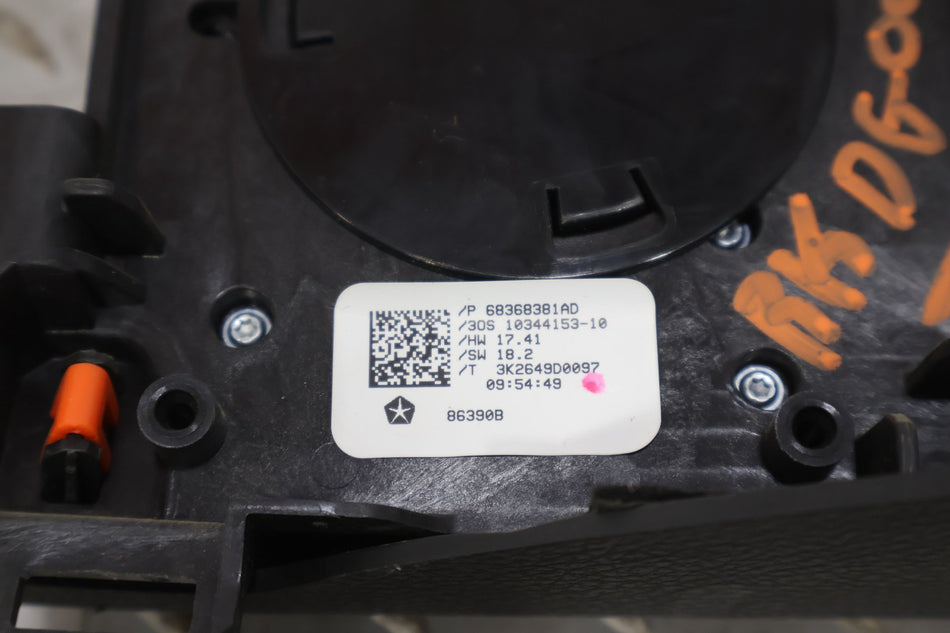 19-22 Ram 2500 / 3500 Transfer Case Control Switch Panel (Black X8) Tested