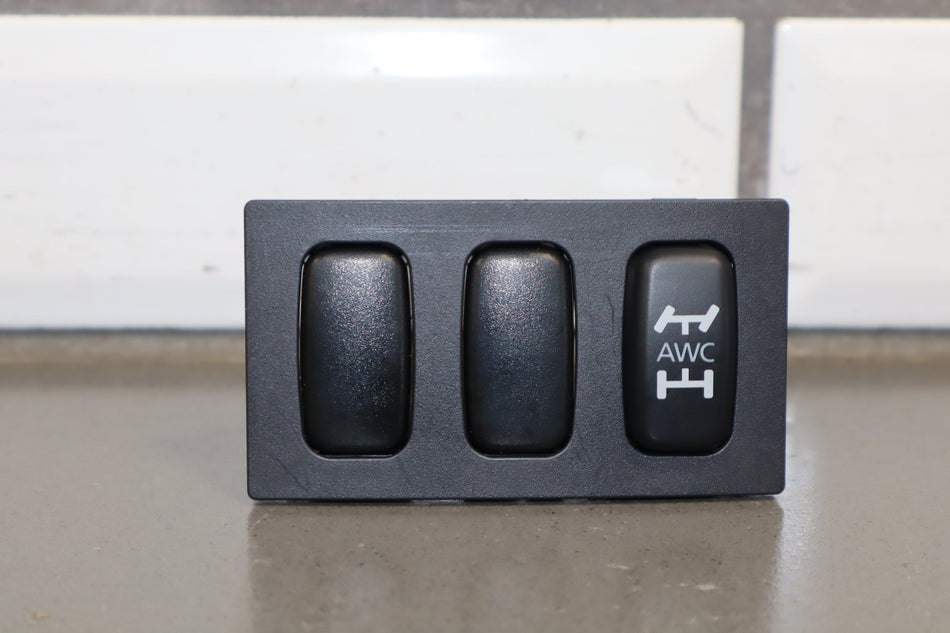 08-15 MITSUBISHI LANCER EVOLUTION EVO X CENTER CONSOLE AWC CONTROL SWITCH