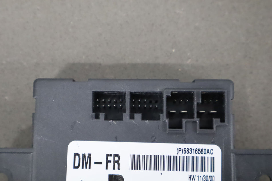 Chassis Control Module, 2018, Dodge, Durango