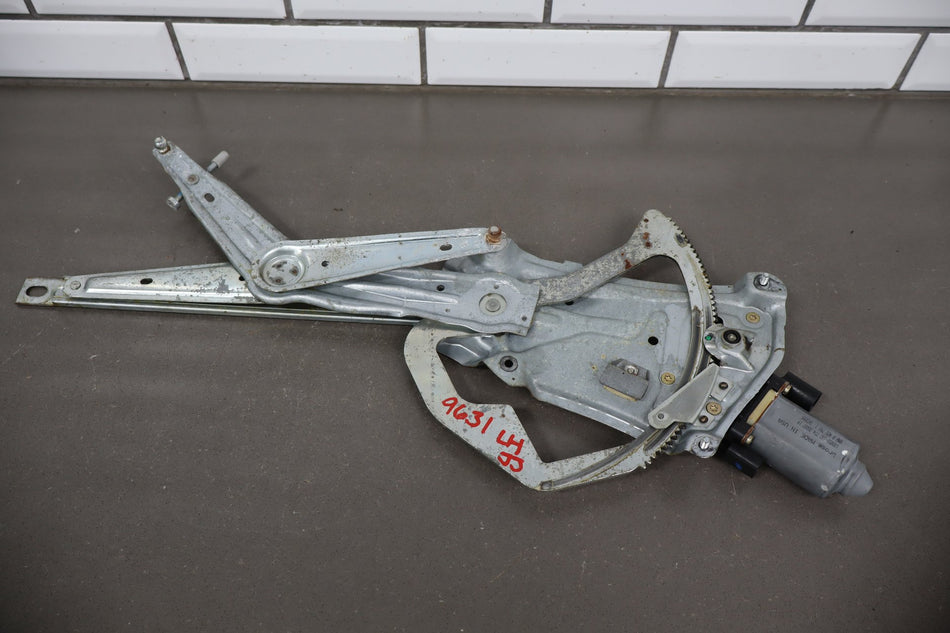 96-02 BMW E36/7 Z3 ROADSTER LEFT DRIVER DOOR WINDOW REGULATOR W MOTOR OEM