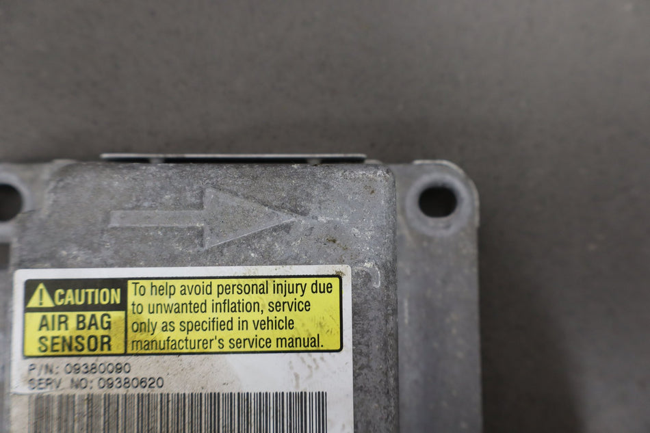 Airbag SRS Module Fits 2000 Chevrolet Corvette