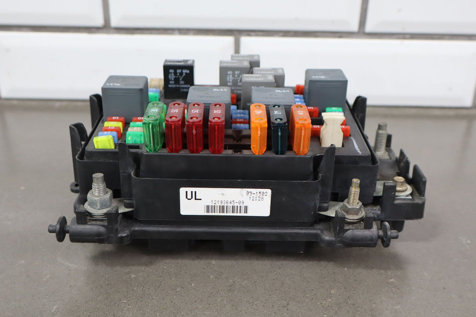 2002 GMC Yukon- Engine Fuse Box