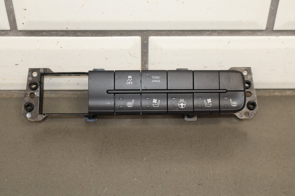 13-18 Ram 1500 Heated Vent Seat Switch Panel Tow Haul OEM