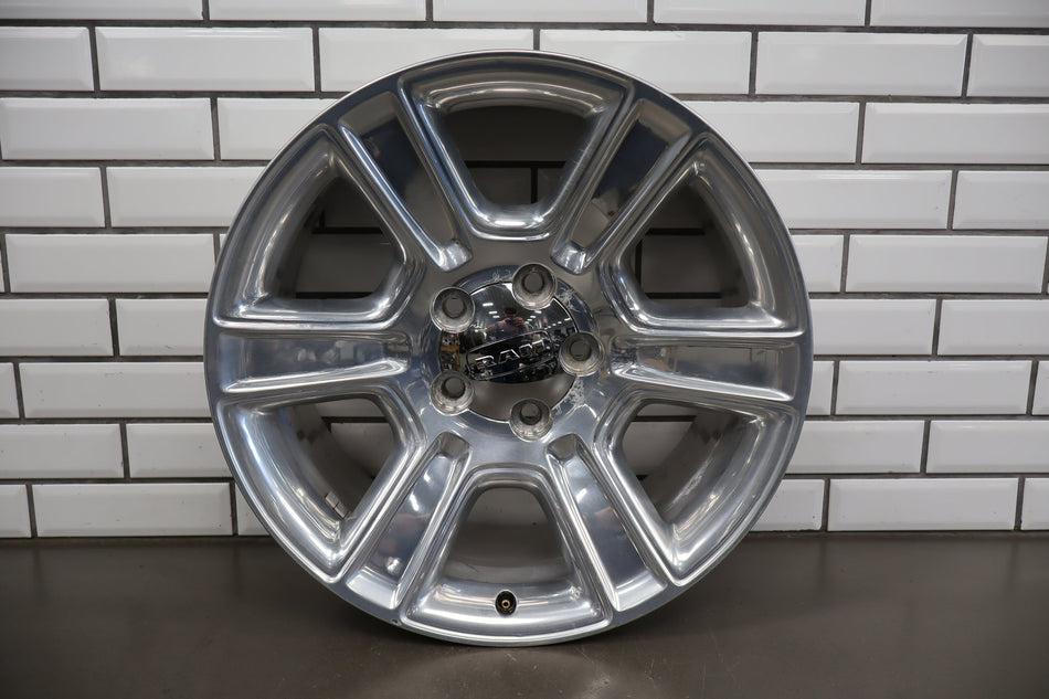 2013-2018 Ram 1500 Left Rear 20x9 Polished Alloy Wheel