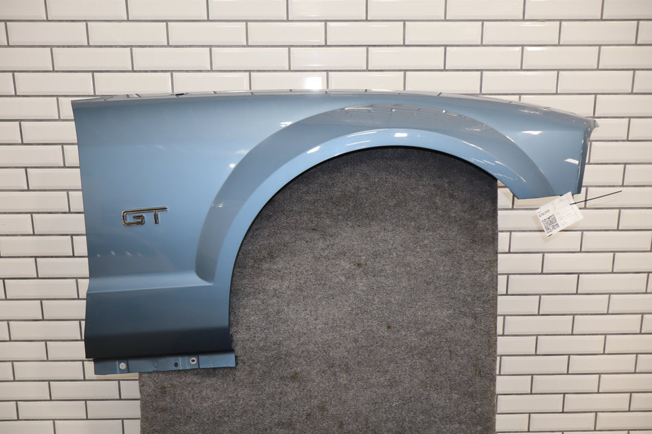 2005-2009 Ford Mustang Right Fender GT Windveil Blue P3 5R3Z16005AA