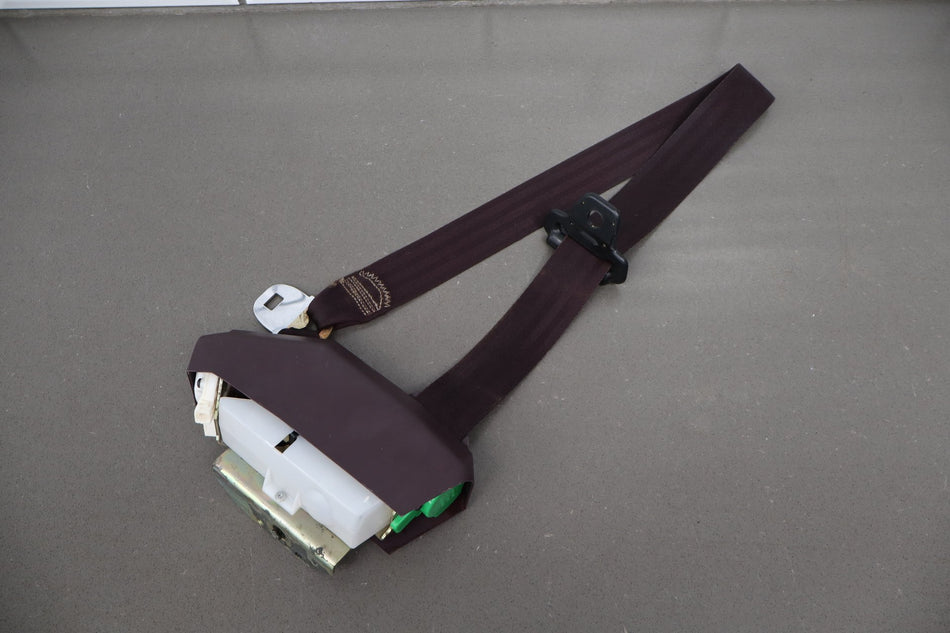 1993-1996 Cadillac Fleetwood Brougham Left Front Seat Belt Bordeaux Red 75