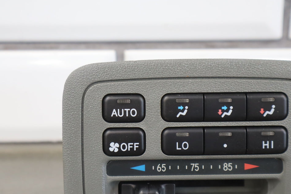 2001 Lexus LX470- Heater/AC Controls