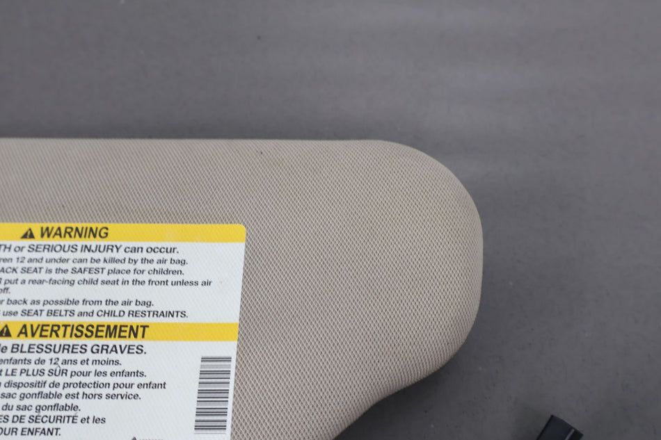 2005 Cadillac XLR- Sun Visor