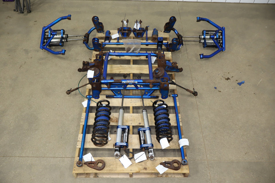 03-09 Hummer H2 Bulletproof Suspension Lift Kit Take-Off