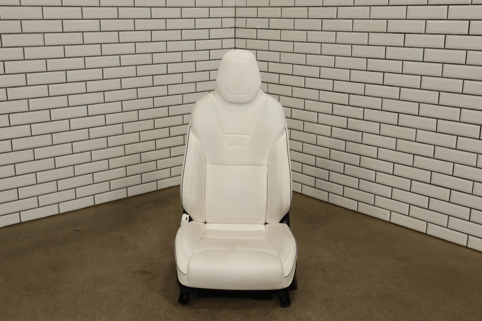 2016 Tesla Model X Driver Left Front Seat OEM White