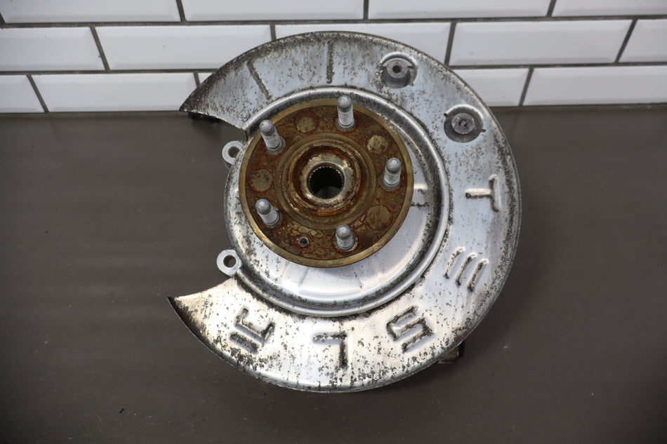 16-20 OEM Tesla Model X Rear Right Passenger Suspension Knuckle Spindle W/ Hub