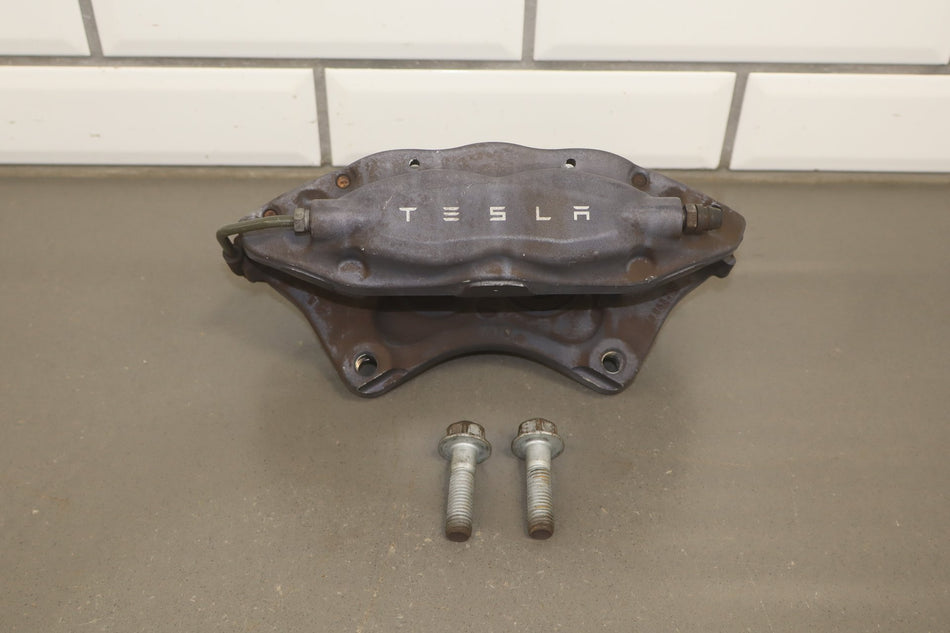 12-20 OEM Tesla Model S X Rear Left Driver Side Brake Caliper Brembo