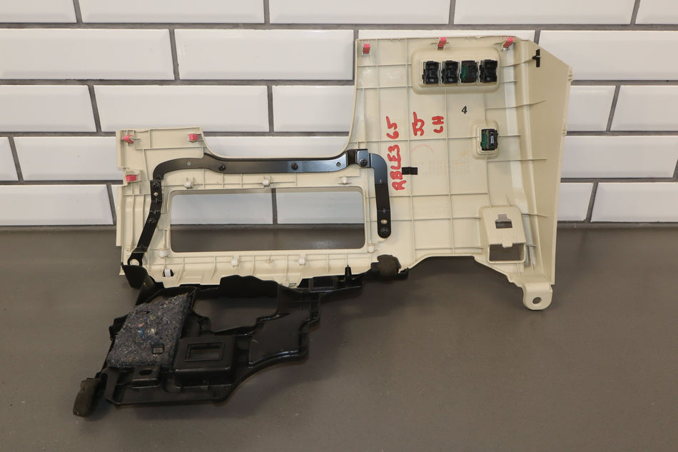 10-13 Lexus GX460 Left Driver Interior KneeTrim Panels (Ecru LA00) See Notes
