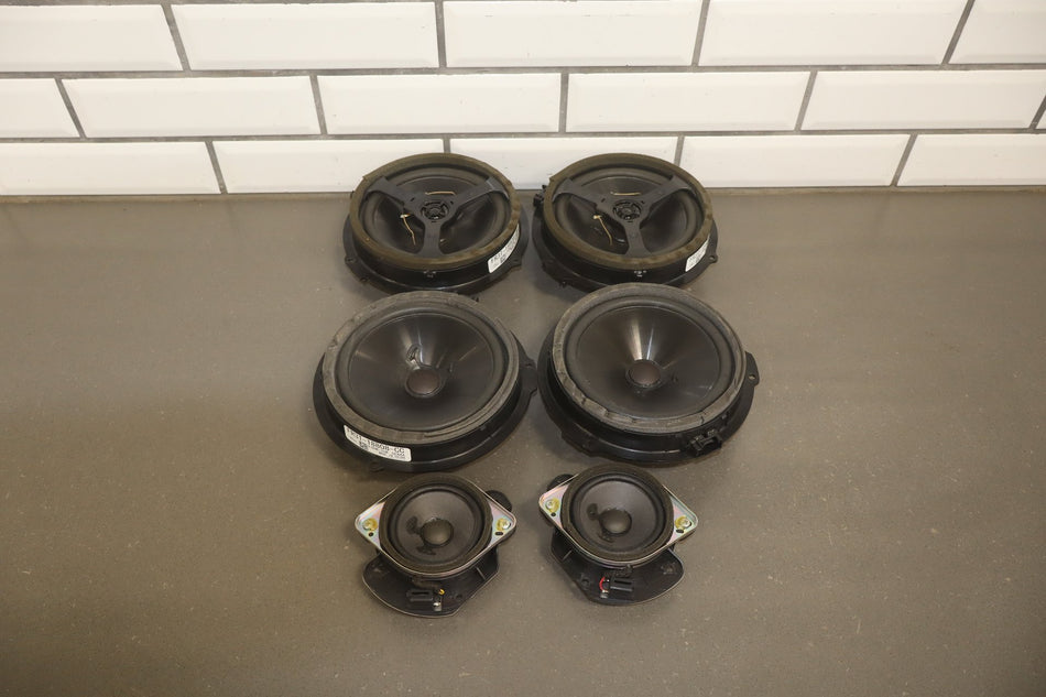 2015 Ford Mustang GT 6 Piece Premium Interior Speaker Set OEM